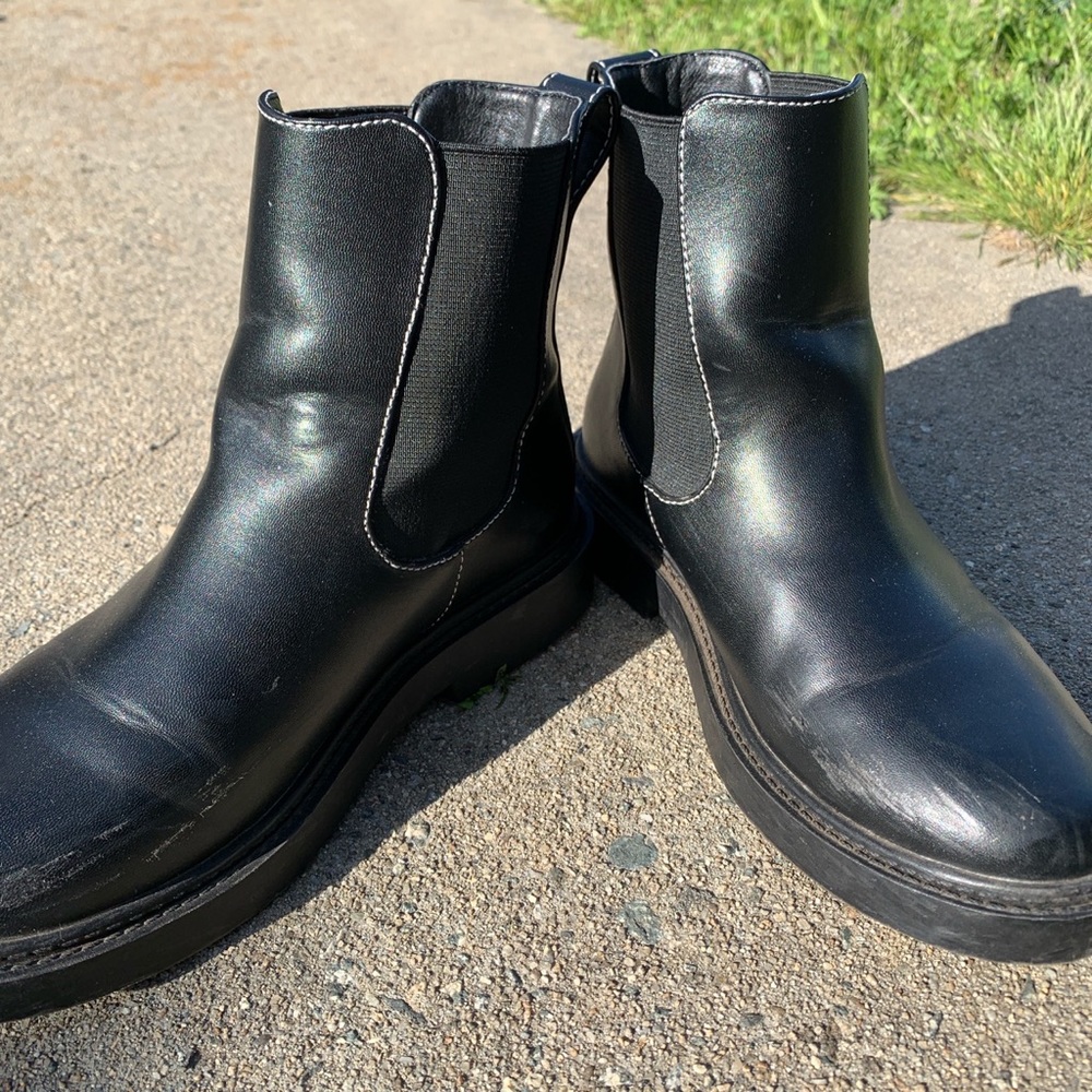 Urban Outfitters Black Chelsea Boots